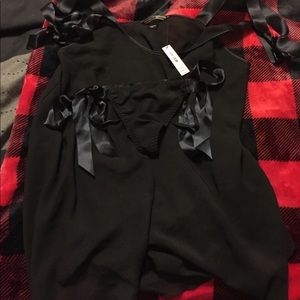 VS 2pc black babydoll